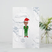 Barack Obama Santa Briefpapier (Stehend Vorderseite)