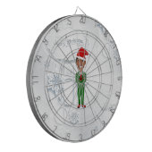 Barack Obama Santa Dartscheibe (Vorderseite Links)