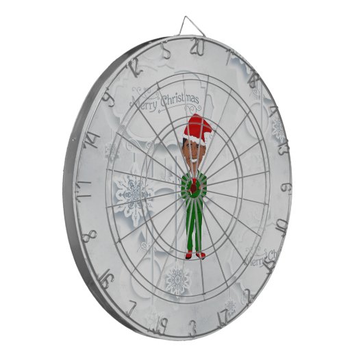 Barack Obama Santa Dartscheibe (Vorderseite Links)