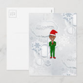 Barack Obama Santa Feiertagspostkarte (Vorne/Hinten)
