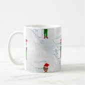 Barack Obama Santa Kaffeetasse (Links)