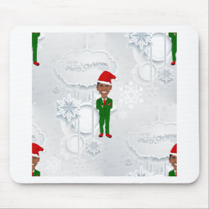 Barack Obama Santa Mousepad