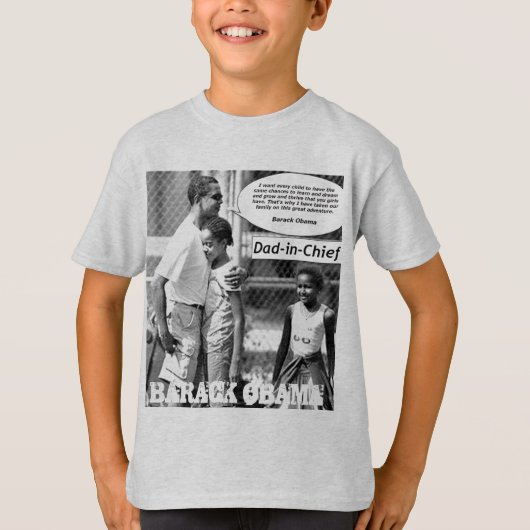BARACK OBAMA SCHERZT T - SHIRT (Vorderseite)