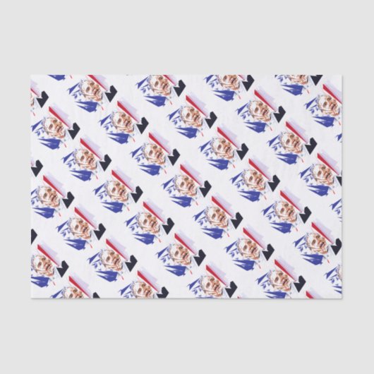 Barack Obama Seidenpapier (Vorderseite)