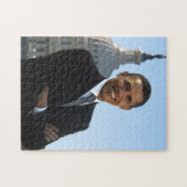 Barack Obama Senatsfotografie Puzzle (Horizontal)