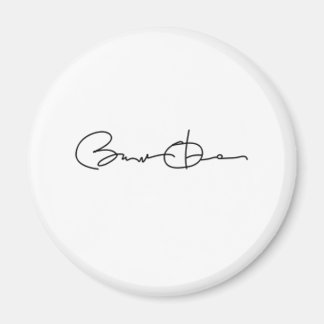 Barack Obama Signature Series (schwarz) Magnet