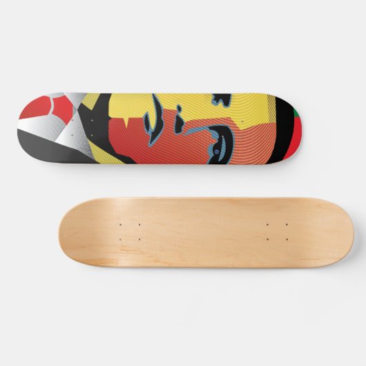 Barack Obama Skateboard (Horizontal)