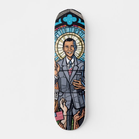 Barack Obama Skateboard-Plattform #1 Skateboard (Vorne)