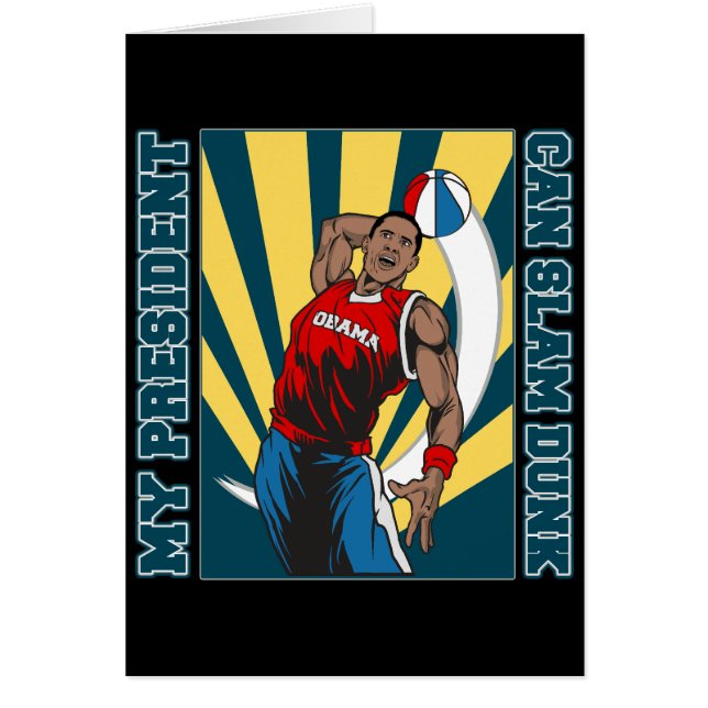 Barack Obama Slam Dunk (Vorne)