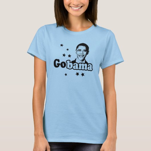 Barack Obama Slogan Gobama T-Shirt (Vorderseite)