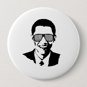BARACK OBAMA SONNENBRILLE-STREIFEN - .PNG BUTTON