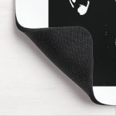 Barack Obama stellen gegenüber Mousepad (Ecke)