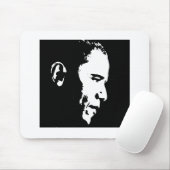 Barack Obama stellen gegenüber Mousepad (Mit Mouse)