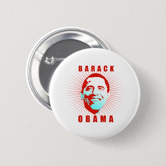 Barack Obama stellen T - Shirt gegenüber Button (Vorne & Hinten)