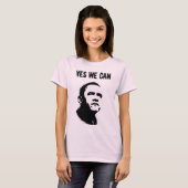 Barack Obama. Stencil. YWC T-Shirt (Vorne ganz)