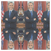 Barack Obama Stoff (Muster)