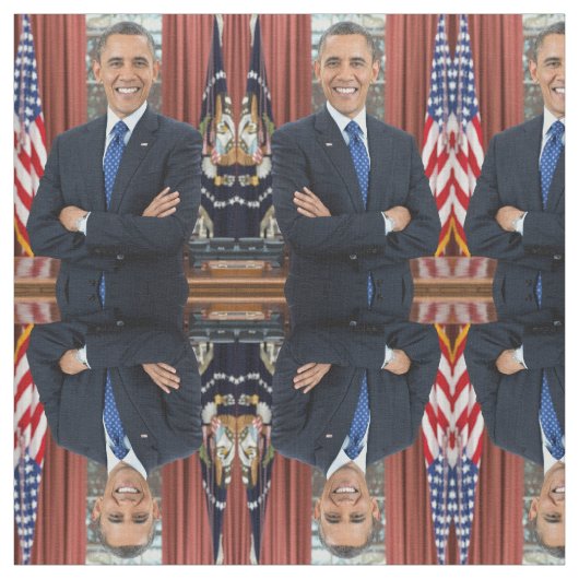 Barack Obama Stoff (Muster)