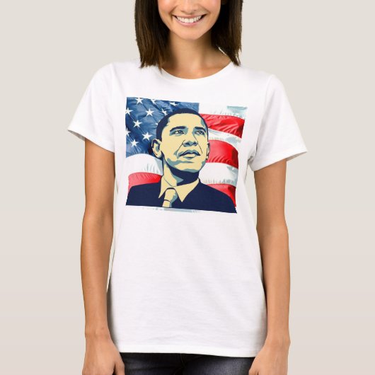 Barack Obama T-Shirt (Vorderseite)