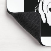 Barack Obama T - Shirt Mousepad (Ecke)