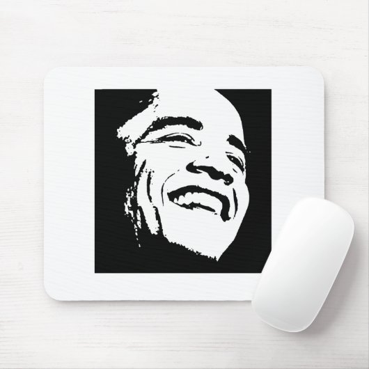 Barack Obama T - Shirt Mousepad (Mit Mouse)
