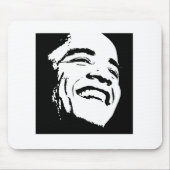 Barack Obama T - Shirt Mousepad (Vorne)