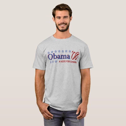 Barack Obama T - Shirt (viele Shirtarten (Vorne ganz)