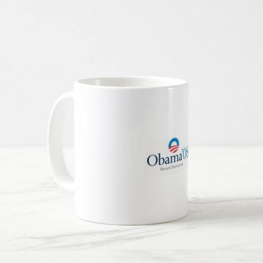 Barack Obama Tasse (Vorderseite Links)