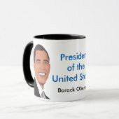 Barack Obama Tasse (Vorderseite Links)
