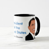 Barack Obama Tasse (VorderseiteRechts)