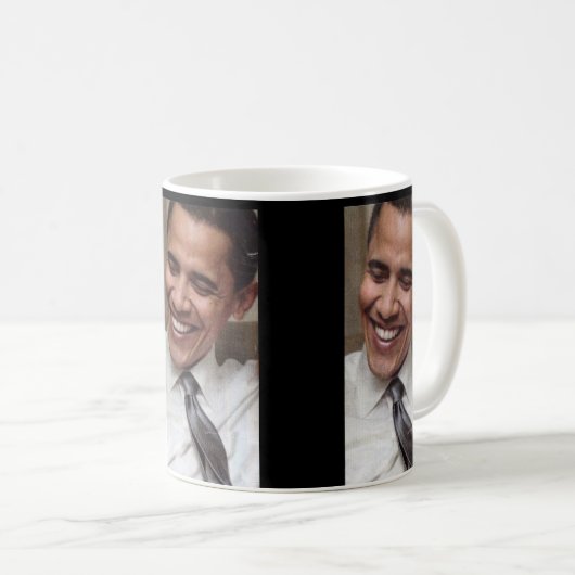 BARACK OBAMA Tasse (VorderseiteRechts)