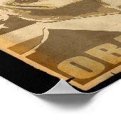 Barack Obama Torn Poster (Ecke)