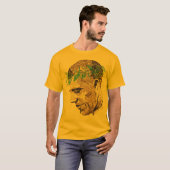 Barack Obama typografisches Porträt-T-Shirt T-Shirt (Vorne ganz)
