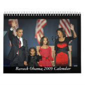 Barack Obama u. der Familien-2009 Kalender (Titelbild)
