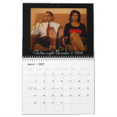 Barack Obama u. der Familien-2009 Kalender (Mär 2027)