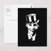 Barack Obama Uncle Sam Postkarte (Vorne/Hinten)