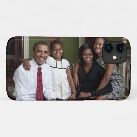 Barack Obama und Familie Case-Mate iPhone Hülle (Rückseite (Horizontal))