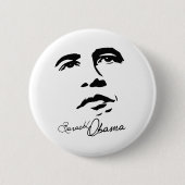Barack Obama Unterschrift Button (Vorderseite)