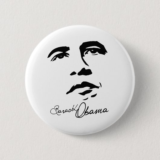 Barack Obama Unterschrift Button (Vorderseite)