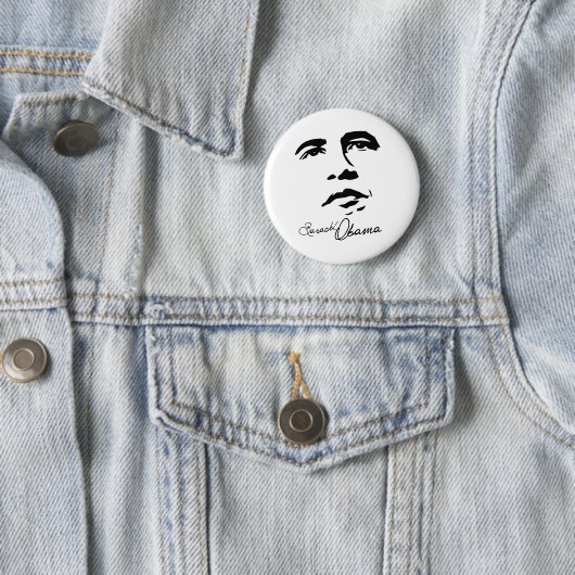 Barack Obama Unterschrift Button (Beispiel)