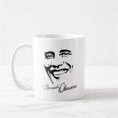 Barack Obama Unterzeichnung Kaffeetasse (Links)