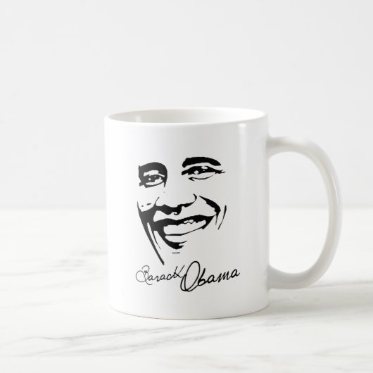 Barack Obama Unterzeichnung Kaffeetasse (Rechts)