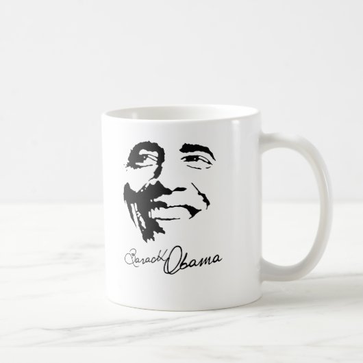 Barack Obama Unterzeichnung Kaffeetasse (Rechts)