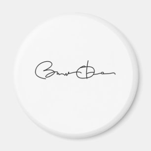 Barack Obama Unterzeichnungs-Reihe (Schwarzes) Magnet