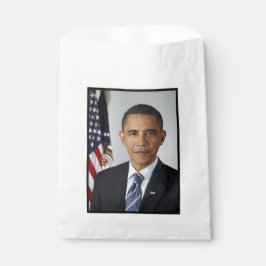Barack Obama US-Präsident Weißes Haus Portrait Geschenktütchen