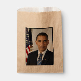 Barack Obama US-Präsident Weißes Haus Portrait Geschenktütchen