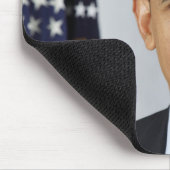 Barack Obama US-Präsident Weißes Haus Portrait Mousepad (Ecke)