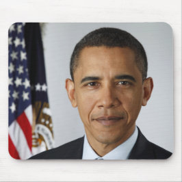 Barack Obama US-Präsident Weißes Haus Portrait Mousepad