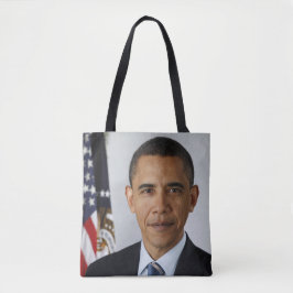 Barack Obama US-Präsident Weißes Haus Portrait Tasche