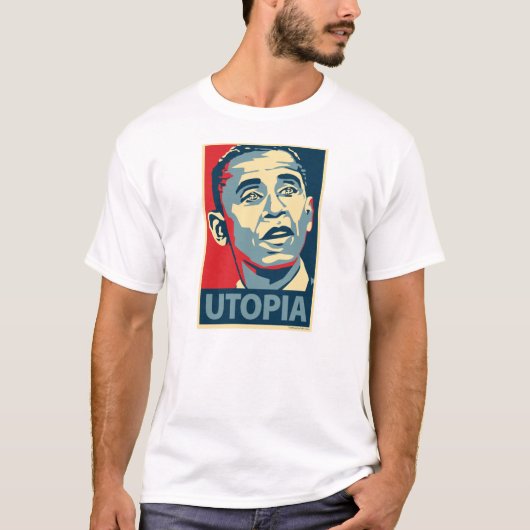 Barack Obama - Utopie: OHP T - Shirt (Vorderseite)