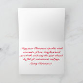 Barack Obama Weihnachten - Grußkarte (Innenseite)